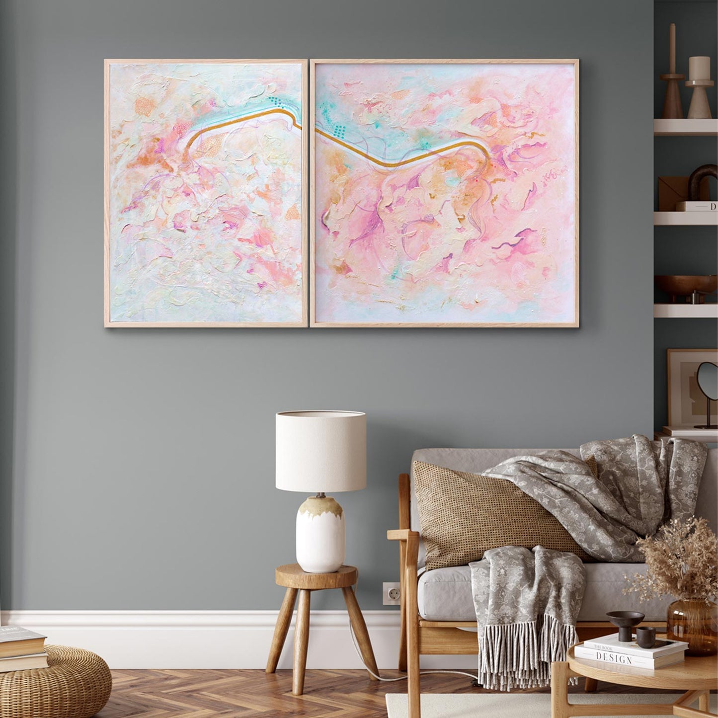 Daylight - Sand dunes (diptych)
